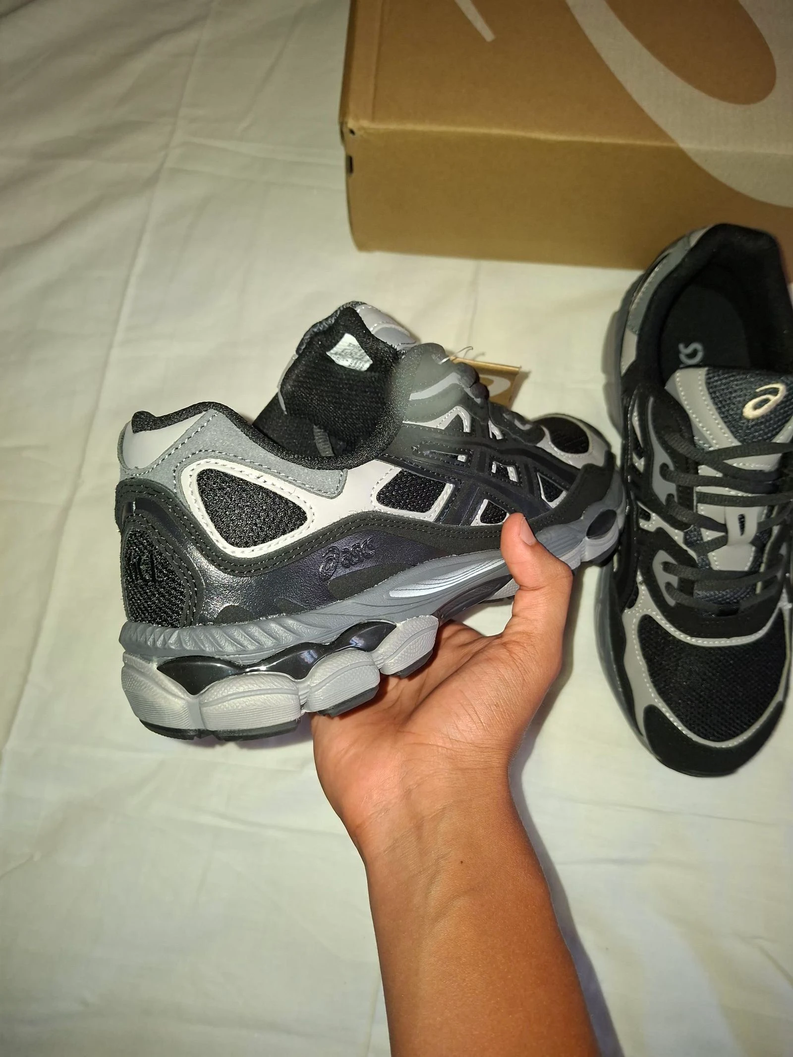 Asics Gel Nyc, Noir et Gris, 44 – photo 5